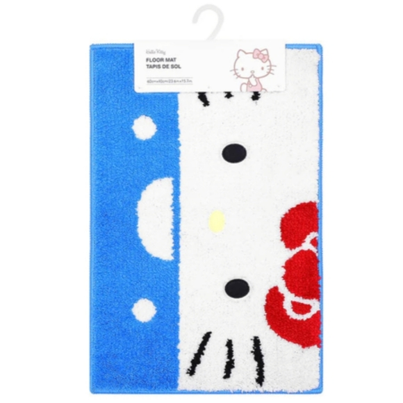 Sanrio Hello Kitty Floor Mat (Blue) - Picture 2 of 3